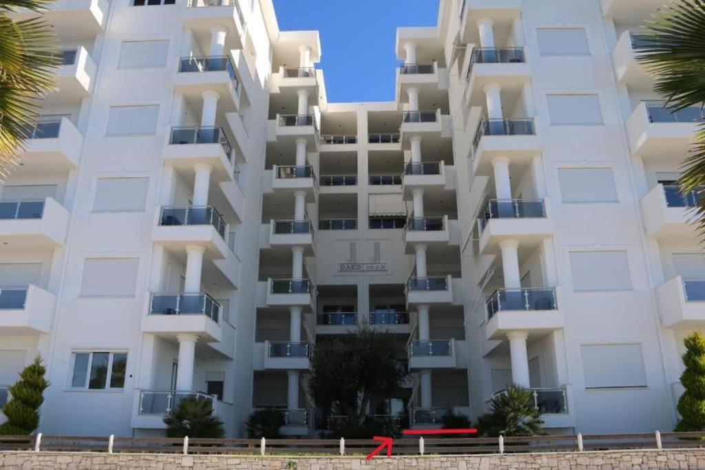 Loli Apartment Luxury White Residence Sarande Ngoại thất bức ảnh